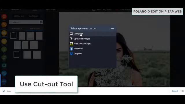 piZap's Quick Photo Editing Tutorial: Polaroid Edit on piZap Web смотреть онлайн