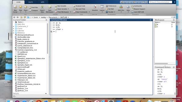 Clear y clear all MATLAB смотреть онлайн