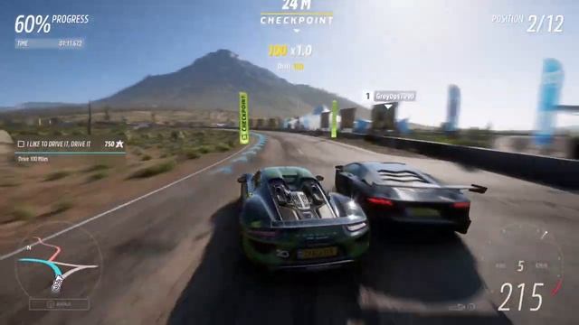 Porsche 918 Spyder | Forza Horizon 5 | Logitech G923 Gameplay смотреть онлайн