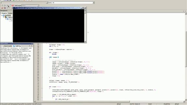 Optical Flow in OpenCV used to Track Objects in Motion смотреть онлайн