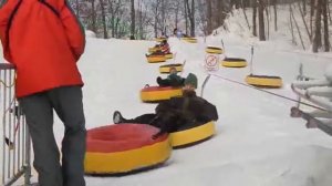 Подъемник для тюбинга своими руками