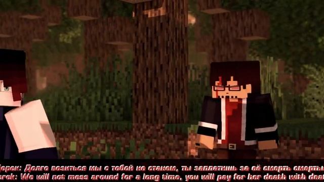"The Killer of Blue Orchids" [Original Minecraft Animation] смотреть онлайн