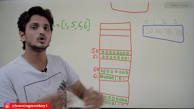 Memory Allocation to List in Python || Lesson 22 || Python || Learning Monkey || смотреть онлайн