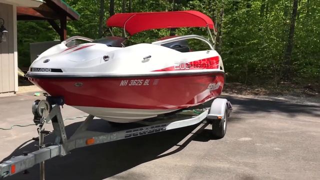 2007 SeaDoo Speedster 200 смотреть онлайн