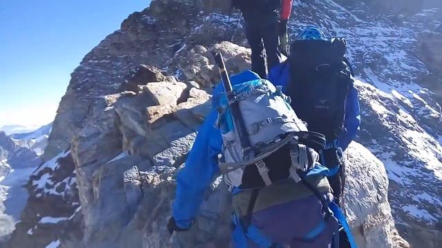 Восхождение на Маттерхорн (Matterhorn) 4478м. Июль 2017г. День 5 эпизод 1. Штурм смотреть онлайн