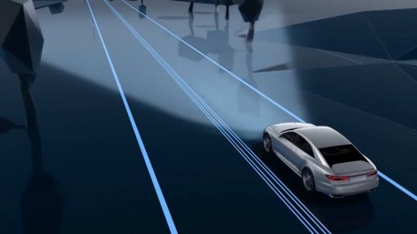 Audi Future Technology 2025: Audi Matrix Laser Headlight Technology