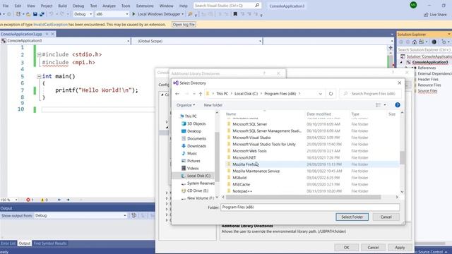Installing MPI on Windows and Running Your First MPI Program смотреть онлайн