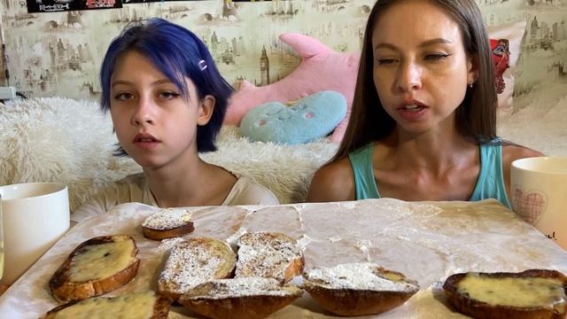 МУКБАНГ ЗАВТРАК/?ГРЕНКИ С КАКАО NESGUIK/MUKBANG BREAKFAST/TOAST COCOA NESGUIK смотреть онлайн