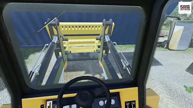Renovating an Abandoned Car Dealership! | Demolition Day! | New Excavator | Wheel Loader | FS19 смотреть онлайн