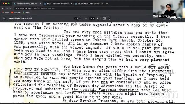 JUDSON S WASHBURN Real CONFLICT with GC Men. MISLEADING INFO On Encly SDA HISTORY | Mark Lastimoso смотреть онлайн