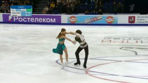 Василиса Кагановская - Валерий Ангелопол. Произвольный танец. Москва. Гран-при России 2022