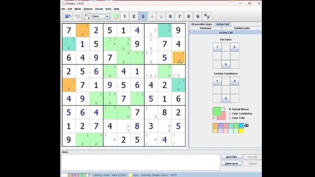 Sudoku Simple Colouring - a short Explanation смотреть онлайн