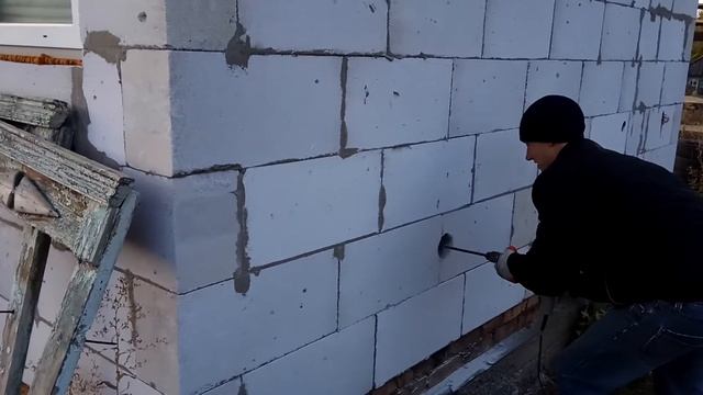 Как просверлить газобетон? смотреть онлайн