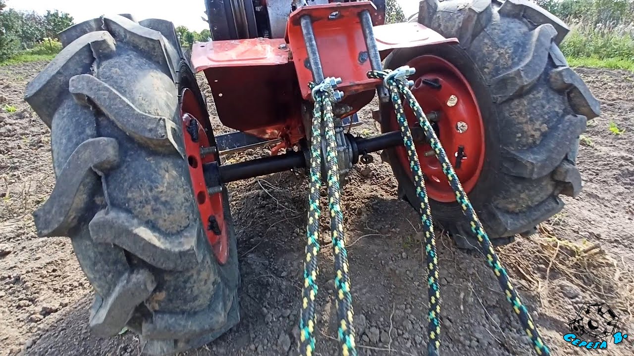 Боронование. Посеял горчицу. Мягкая сцепка. смотреть онлайн