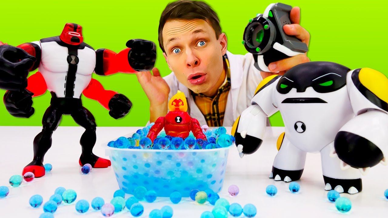 БЕН 10 кашляет из-за пришельцев? Игры в больничку и видео для мальчиков Доктор Ой - Сборник смотреть онлайн