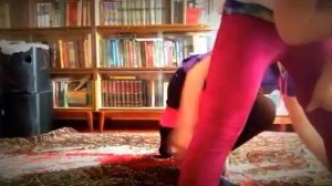 Йога вдвоём с подругой! Ржач полный!!!?