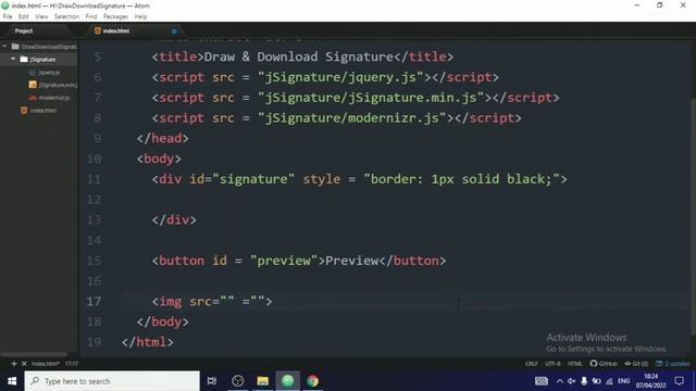 Draw & Download Signature In jQuery | Capture Signature In HTML Webpage | Signature Pad JavaScript смотреть онлайн