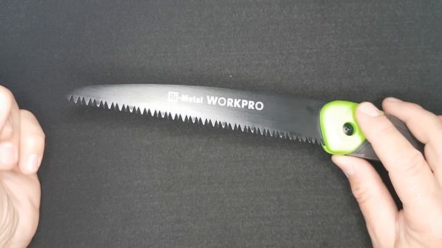 Sierra plegable WORKPRO de 7 pulgadas: Alto rendimiento a bajo precio. смотреть онлайн