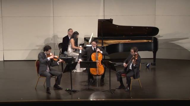 Schumann Piano Quartet 3rd Movement: Xiayin Wang, David Lisker, Bela Horvath, Hiro Matsuo смотреть онлайн