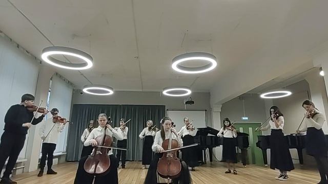 Вальс Глазунова исп. ансамбль Мелодия ДШИ им. И.С. Баха смотреть онлайн