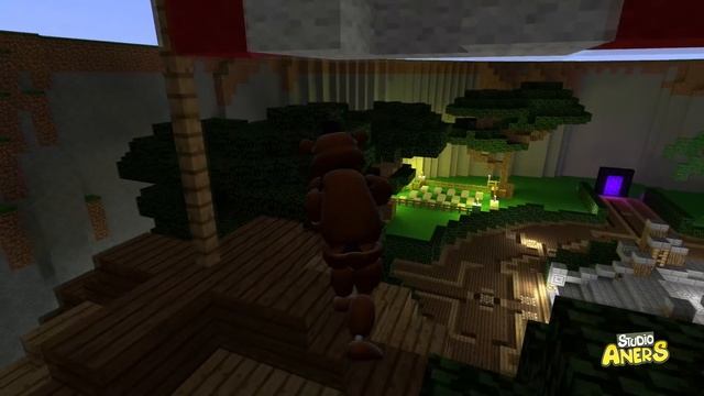 Garry's Mod Not Ordinary Ragdolls On Minecraft Map [MOD: FNAF2 Golden Freddy  Chica & Freddy]