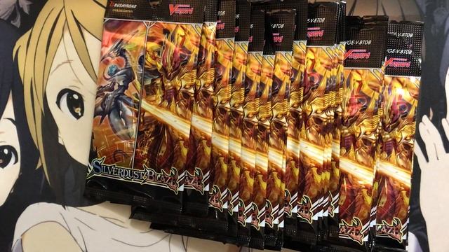Opening Some More Cardfight Vanguard Silverdust Blaze Booster Packs смотреть онлайн