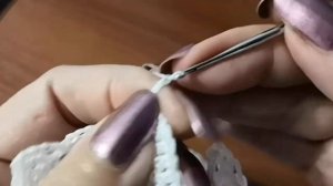 САЛФЕТКА КРЮЧКОМ 2ЧАСТЬ. Оригинальная салфетка крючком для начинающих.