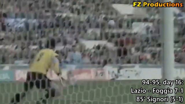 Zemanlandia Season 4: Lazio 1994/95 - All 69 Goals in Serie A смотреть онлайн