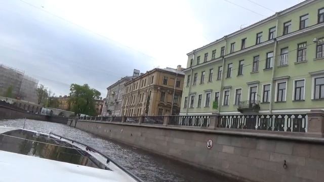 Реки и Каналы в Петербурге, прогулка на катере на 1 час. 29.05.17 смотреть онлайн