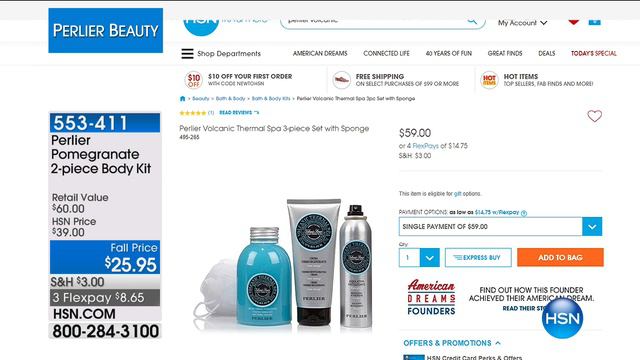 HSN | Perlier Beauty 08.08.2017 - 10 PM смотреть онлайн