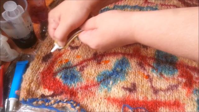 Крашу шерсть, новый эксперимент !!! смотреть онлайн