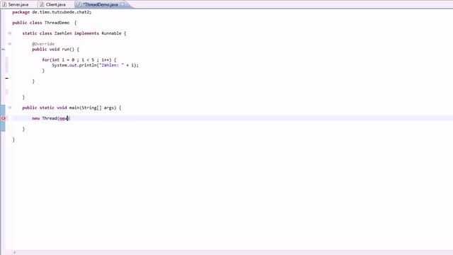 Java - Threads (Runnable) Chat #5 [TuTCube] [GER] смотреть онлайн