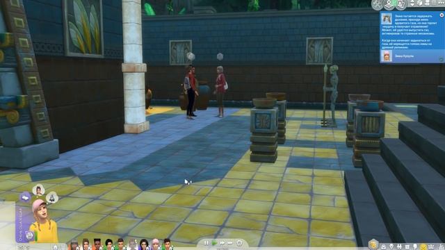 The Sims 4: Бон-Вояж | #5 Исследуем ХРАМ смотреть онлайн