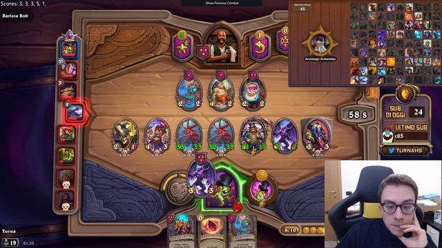 SPORA CON 438 VITE! - LA SCAM COMP PIÙ ASSURDA DI SEMPRE! | Hearthstone Battlegrounds ITA смотреть онлайн