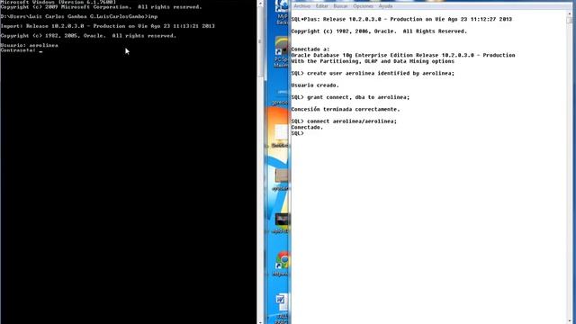 Importar base de datos Oracle 10g смотреть онлайн