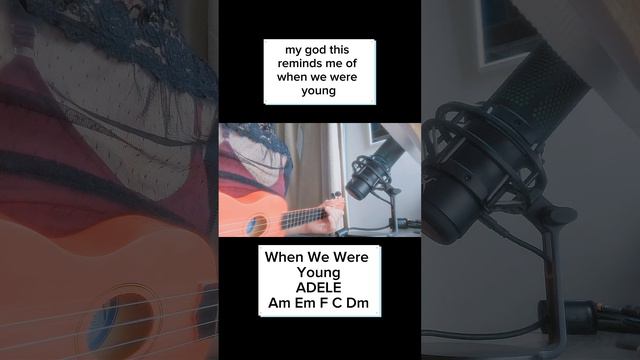 When We Were Young by ADELE ukulele chords Am Em F C Dm learned today with echo смотреть онлайн