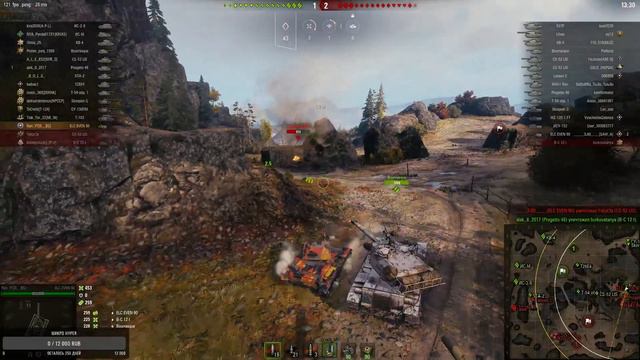 Марафонный танк в деле. Катаем на лисе. смотреть онлайн