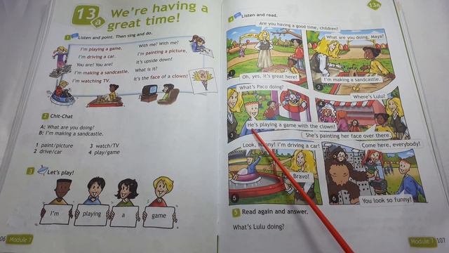 Spotlight 3 / 13a We're having a great time p.106-107 / Сборник p.90-91 смотреть онлайн