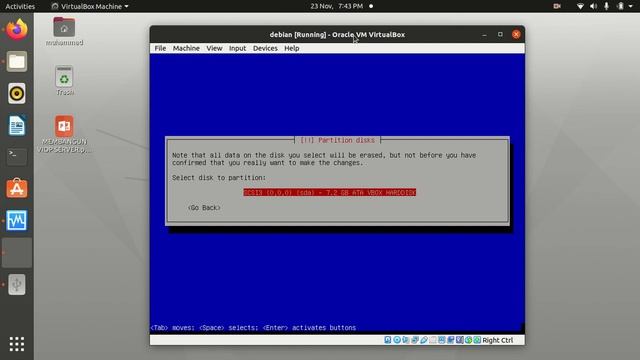 INSTALASI LINUX DEBIAN DI VIRTUALBOX #DEBIAN #VIRTUALBOX смотреть онлайн