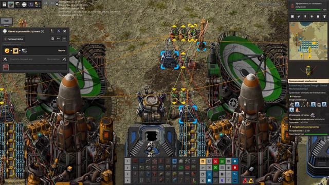 Krastorio 2 + Space Exploration. Отправка ресурсов на орбиту. смотреть онлайн