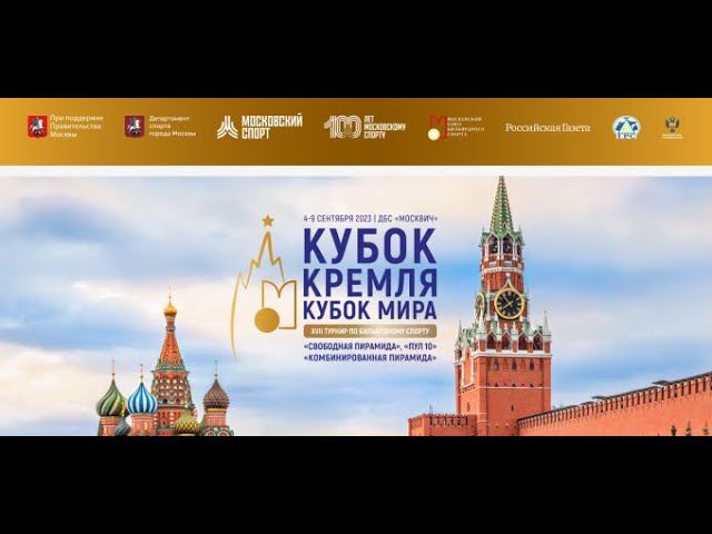 1/2 Луцкер С. - Ковалерчик А. XVII Турнир «Кубок Кремля» 08.09.2023 смотреть онлайн