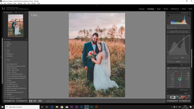 [ Lightroom Tutorial ] WEDDING preset Color Tone + FREE PRESET | lightroom cc 2019 | uptographer смотреть онлайн