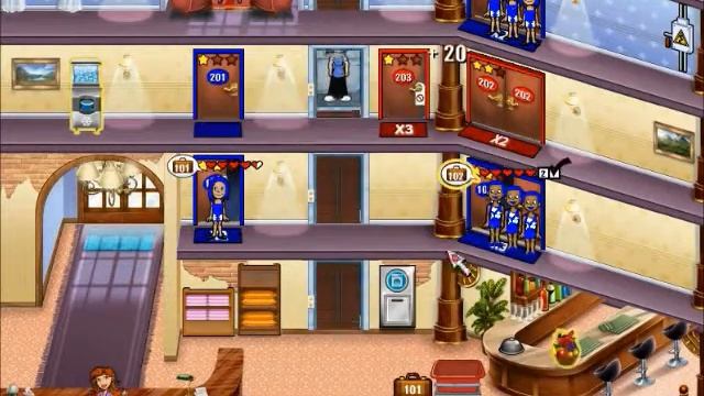 Hotel Dash: Suite Success Level 5 смотреть онлайн