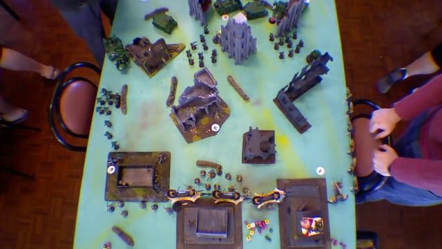 Dark Eldar vs Space Marines (1500 points), Game 1 – Winter warfest -Timelapse смотреть онлайн