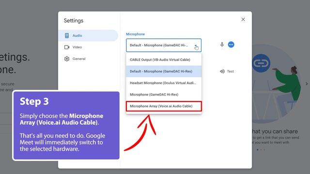 How to setup Voice AI for Google Meet - Voice Changer Tutorial смотреть онлайн