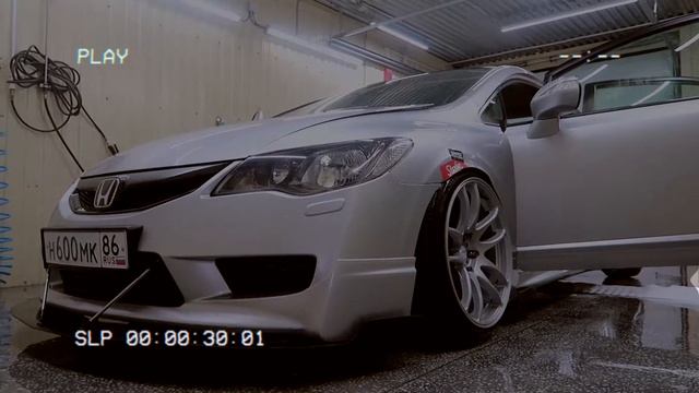AMG car wash - Honda Civic низкий клиренс смотреть онлайн