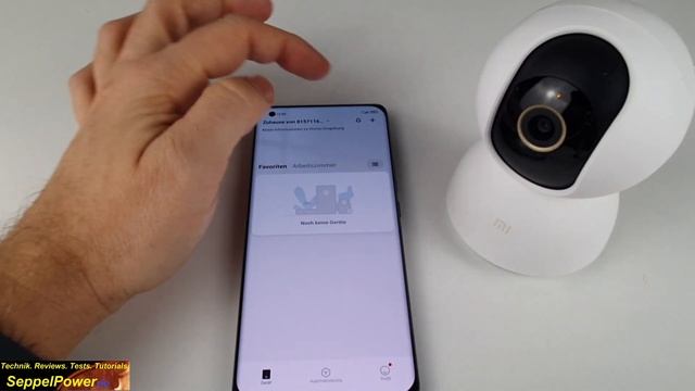 Tutorial: Xiaomi Mi 360° Home Security Camera 2K Einrichten + Verbinden Mit Smartphone | SeppelPowe