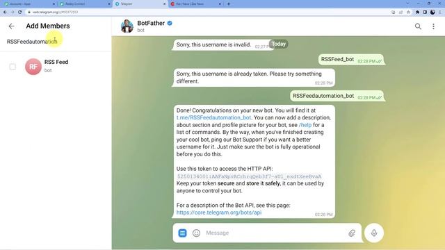 Share RSS Feed to Telegram Automatically смотреть онлайн