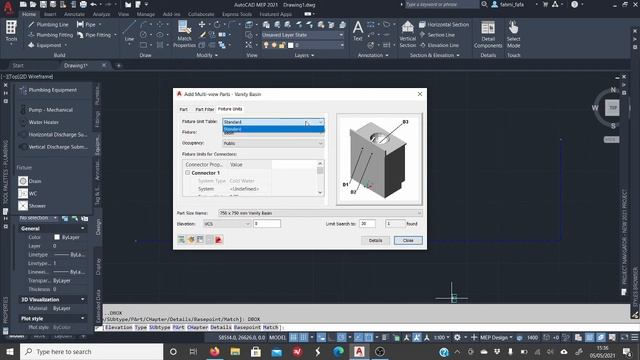 Belajar Bersama Autodesk AutoCAD MEP 2021 (Part 3) - Cara menambahkan MEP equipment (MvParts) смотреть онлайн