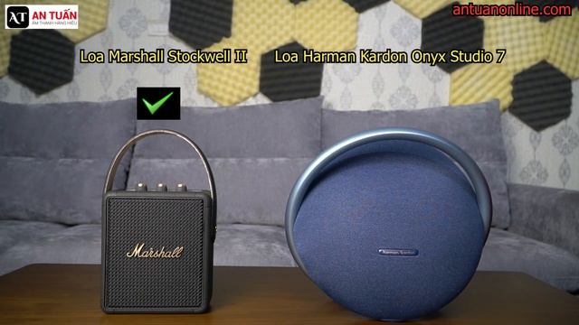 So sanh bass Loa Marshall Stockwell II với Loa Harman Kardon Onyx Studio7 - An Tuấn смотреть онлайн